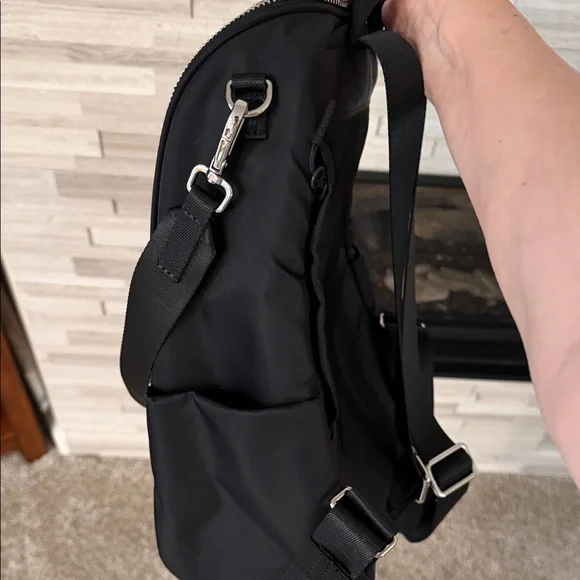 Lululemon Athletica Black Backpack with Silver Accents - Picture 5 of 11